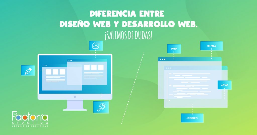 Diferencia Entre Dise O Web Y Desarrollo Web Salimos De Dudas La Factor A Creativa