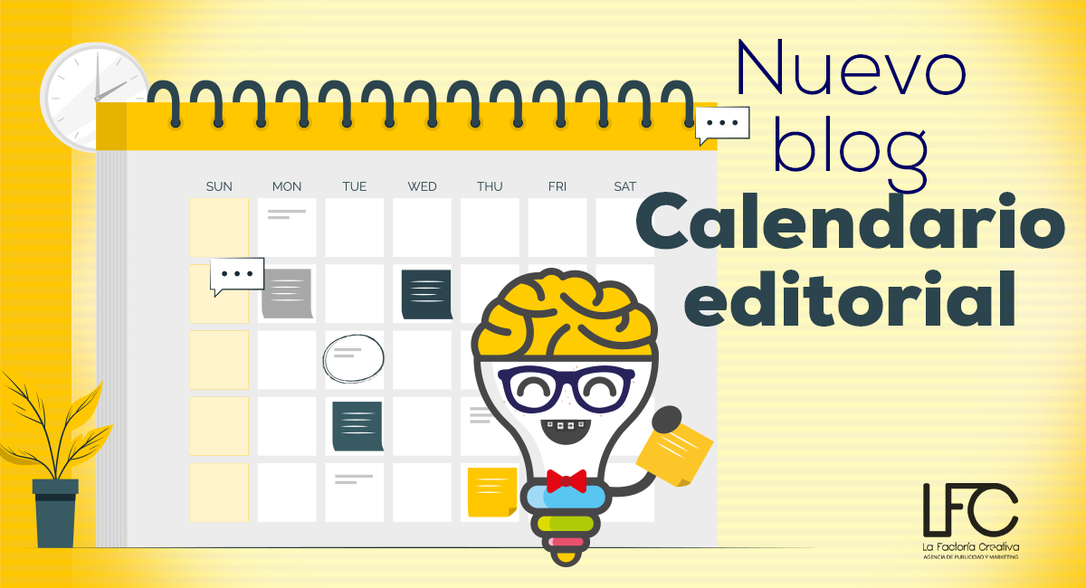 Blog - calendario editorial